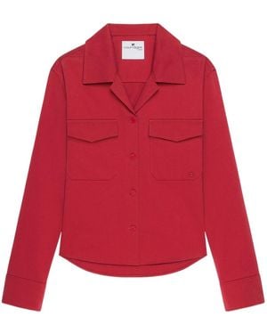 Courreges Cotton Shirt - Red