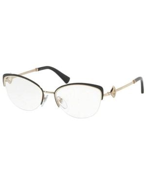 BVLGARI Cat's Eye Plain Glasses - White