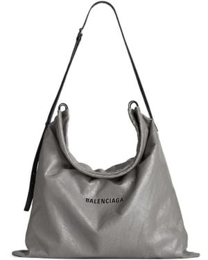 Balenciaga Large Dust Tote Bag - Grey