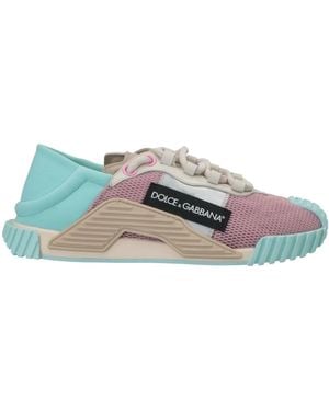 Dolce & Gabbana Multicolored Low-Top Sneaker - Blue