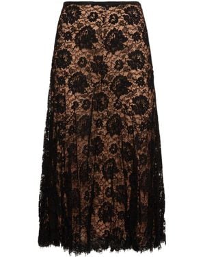 Michael Kors Lace Skirt - Brown