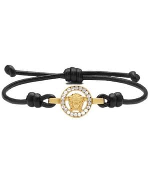 Versace Medusa '95 Embellished Bracelet - White