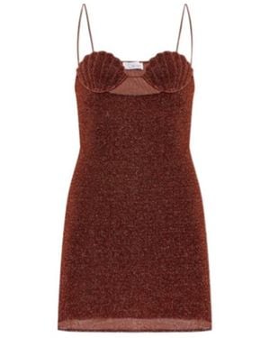 Oséree Spaghetti-Strap Dress - Red