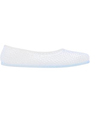 Ancient Greek Sandals Iro Slip-On Ballet Flats - White