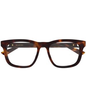 Gucci Square Eyeglasses - White