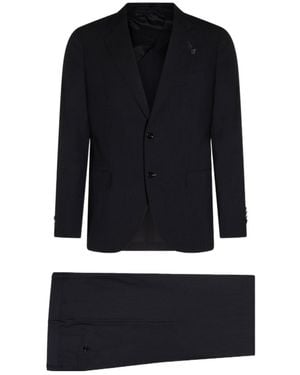 Lardini Two-Button Tailored Suits - Black