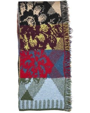 Dries Van Noten Tasseled Scarf - Multicolor
