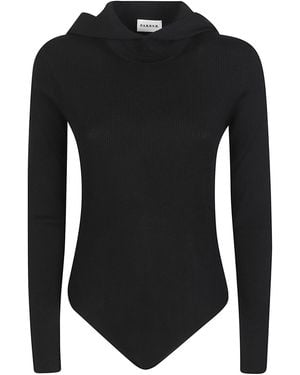 P.A.R.O.S.H. Leila Long Sleeve Knitwear - Blue