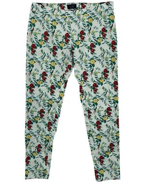 Armani Jeans Printed Design Casual Pants - Green