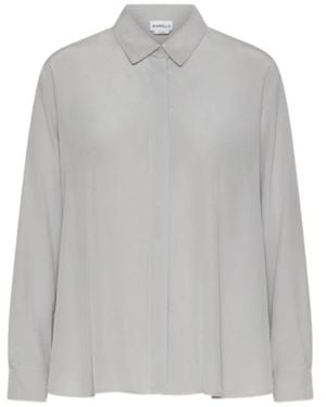 Marella Silk Shirt - Grey