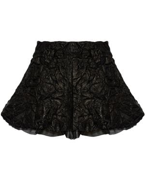 AVAVAV Pleated Midi Skirt - Black