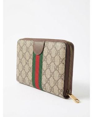 Gucci Ophidia Travel Document Case - Grey