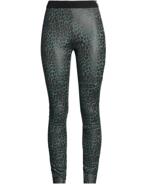 DIESEL Leopard Print Skinny Pants - Gray