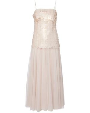 Jonathan Simkhai Suspender Dress - Natural