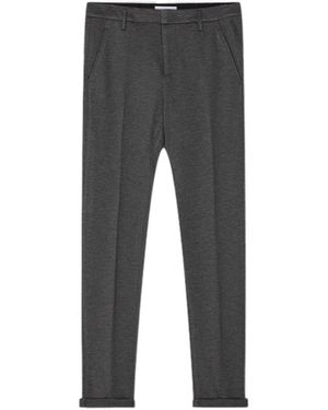 Dondup Straight Casual Pants - Gray