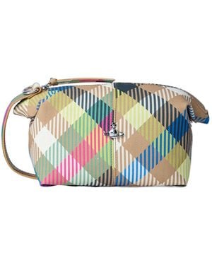Vivienne Westwood Orb Zip Makeup Bag - Blue
