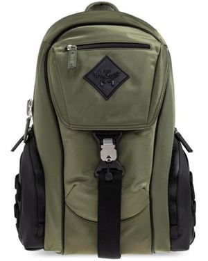 MCM Top Handle Backpack - Green