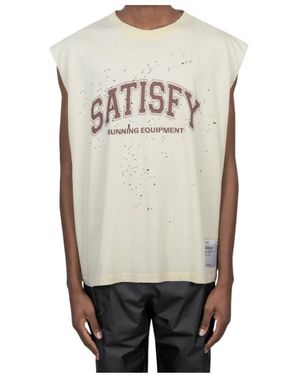 Satisfy Mothtech Muscle T-Shirt - Grey