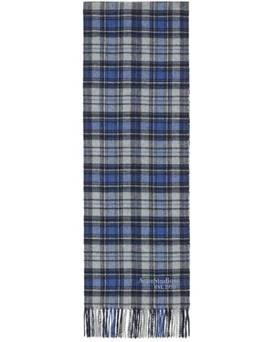 Acne Studios Cashmere Scarf - Blue