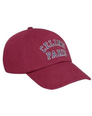 Celine Richelieu Cap - Purple