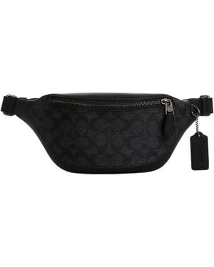 COACH Warren Mini Fanny Pack - Black