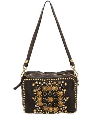 Campomaggi Mini Kate Embellished Bowling Bag - White