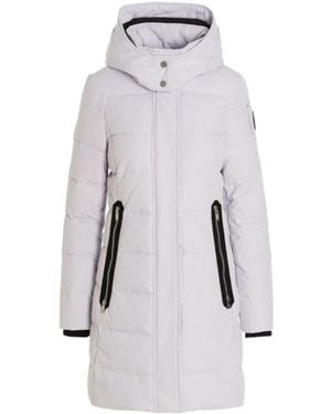 Moose Knuckles Berland Padded Parka Coat - White