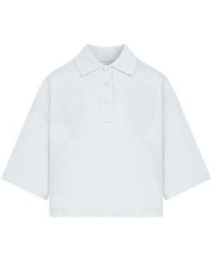 Bottega Veneta Cotton Polo - White