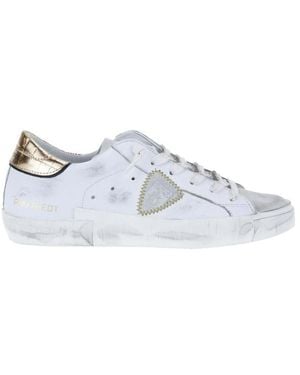 Philippe Model Leisure Sports Shoes - White