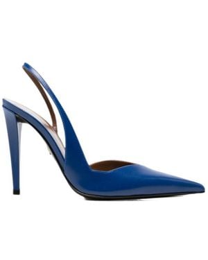 Giuseppe Zanotti Pointed-Toe High-Heeled Sandals - Blue
