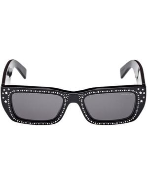 Moncler X Palm Angels Square-Frame Sunglasses - White