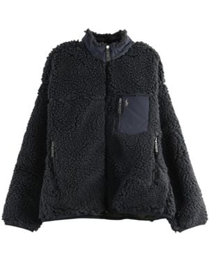 Polo Ralph Lauren Fleece Zip-Up Jacket - Black