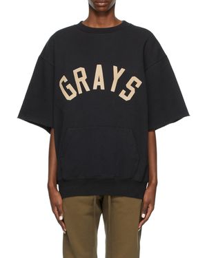 Fear Of God Grays Crewneck T-Shirt - Black