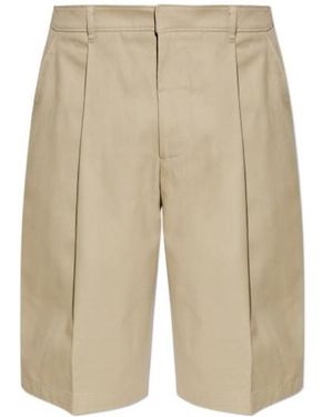 AllSaints Belt Loop Shorts - Natural