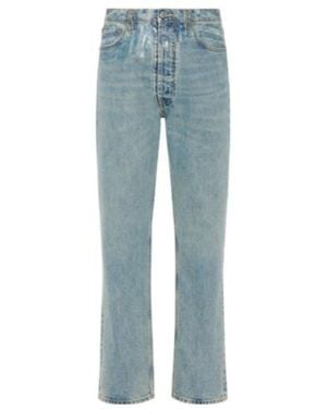 Maison Margiela Taped Straight-Leg Jeans - Blue