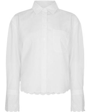 Weekend by Maxmara Solid Colour Long Sleeve Shirt - White