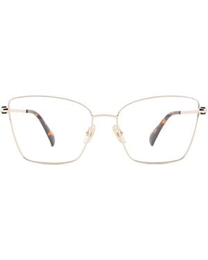 Max Mara Cat-Eye Frame Glasses - Natural