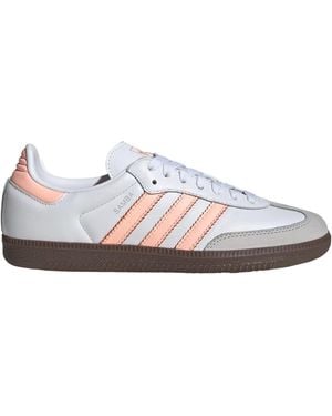 adidas Originals Samba Og Lace-Up Trainers - White