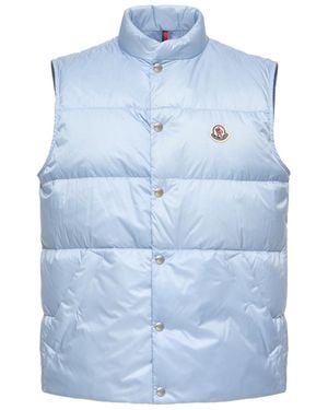 Moncler Tuquerouye Down Vest - Blue