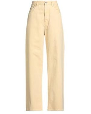 Jacquemus Wide-Leg Jeans - Natural