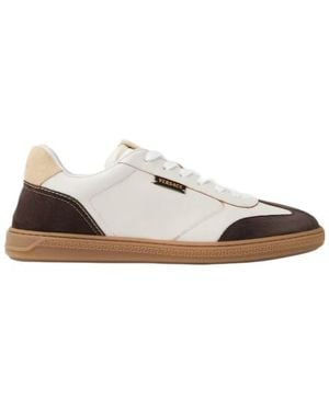 Versace Greca Court Trainers - White