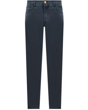 Stefano Ricci Jeans With Belt Loops - Blue