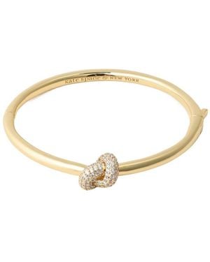 Kate Spade Ks Pave Hinge Bangle - White