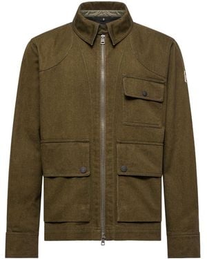 Moncler Cotton Long Sleeve Shirt - Green