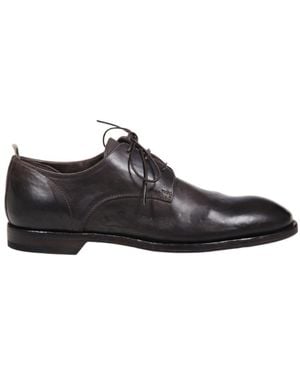 Officine Creative Lace Up Casual Shoes - Black