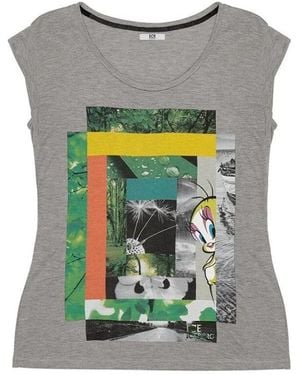 Iceberg Round-Necked Logo T-Shirt - Grey