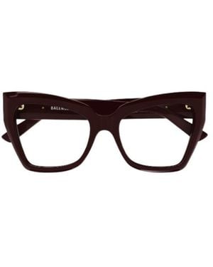 Balenciaga Eyewear Rectangular Glasses And Frames - White