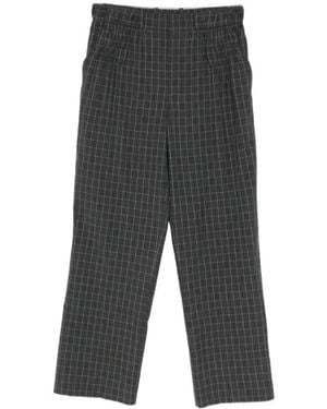 Kiko Kostadinov Minna Gathered Trousers - Grey