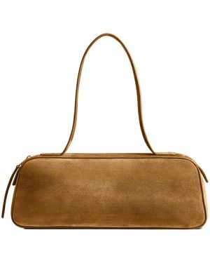 KHAITE Double Strap Shoulder Bag - Brown