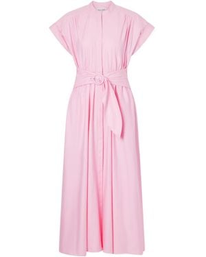Saloni Cotton Dress - Pink